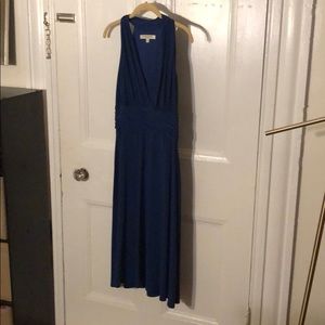 Blue cocktail dress